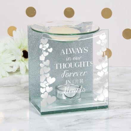 Always In Our Thoughts T-Light Oil/Wax Burner