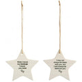 Porcelain Star Decorations