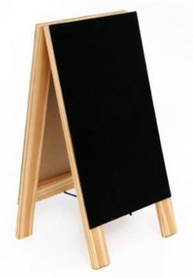 Mini Standing Blackboard