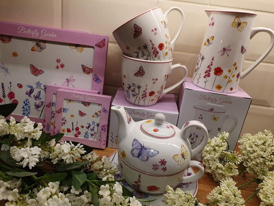 Butterfly Garden - Tea For One Teapot