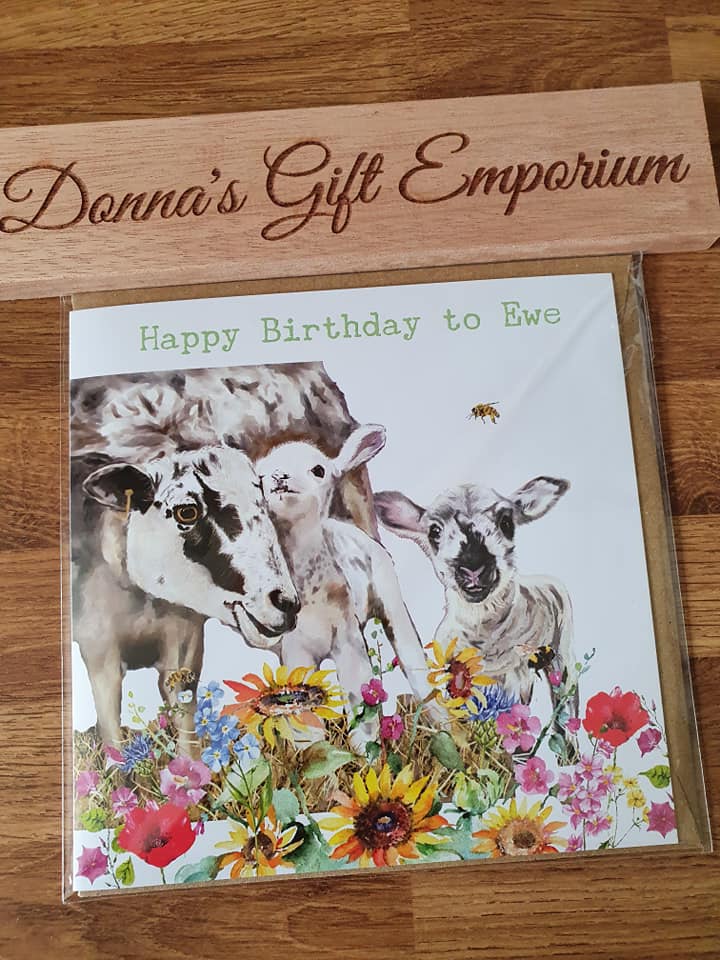 Happy Birthday To Ewe Card