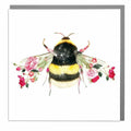 Floral Bee Card - Blank