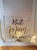Best Mum Acrylic Block