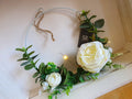 Eucalyptus & Flowers Hoop