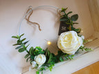 Eucalyptus & Flowers Hoop