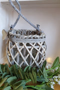 Woven Willow Round Lantern