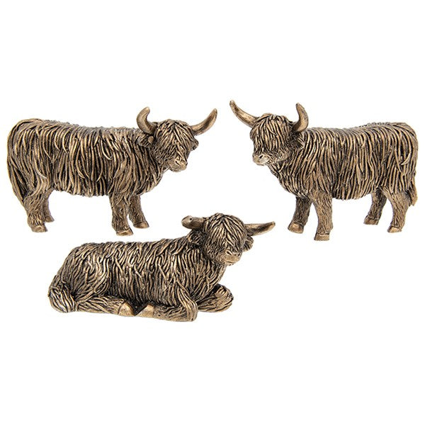 Bronze Highland Cow - Mini
