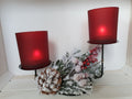 Frosted Berries Candle Holder
