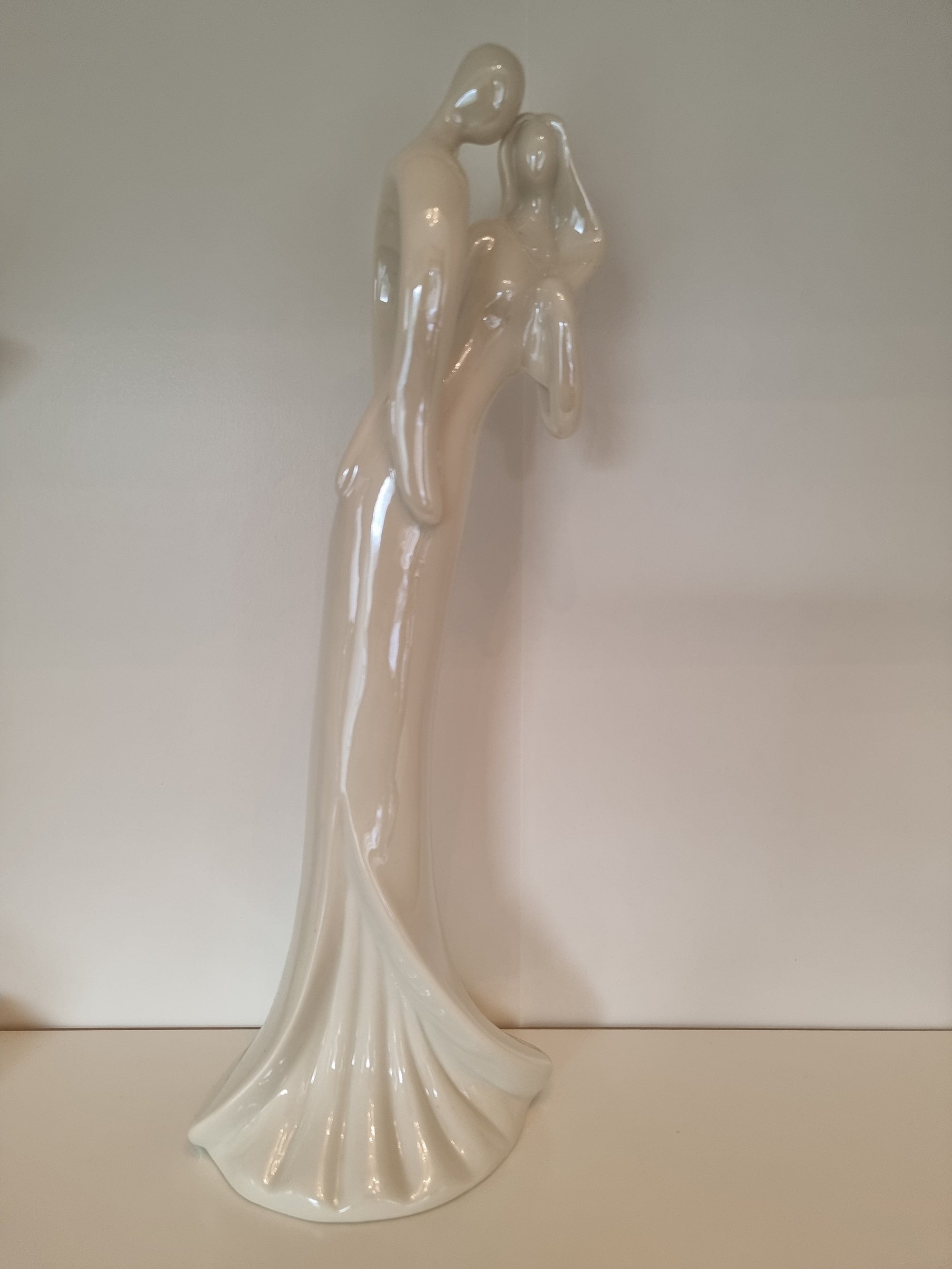 2nd - Pearlescent Loving Couple Figurine