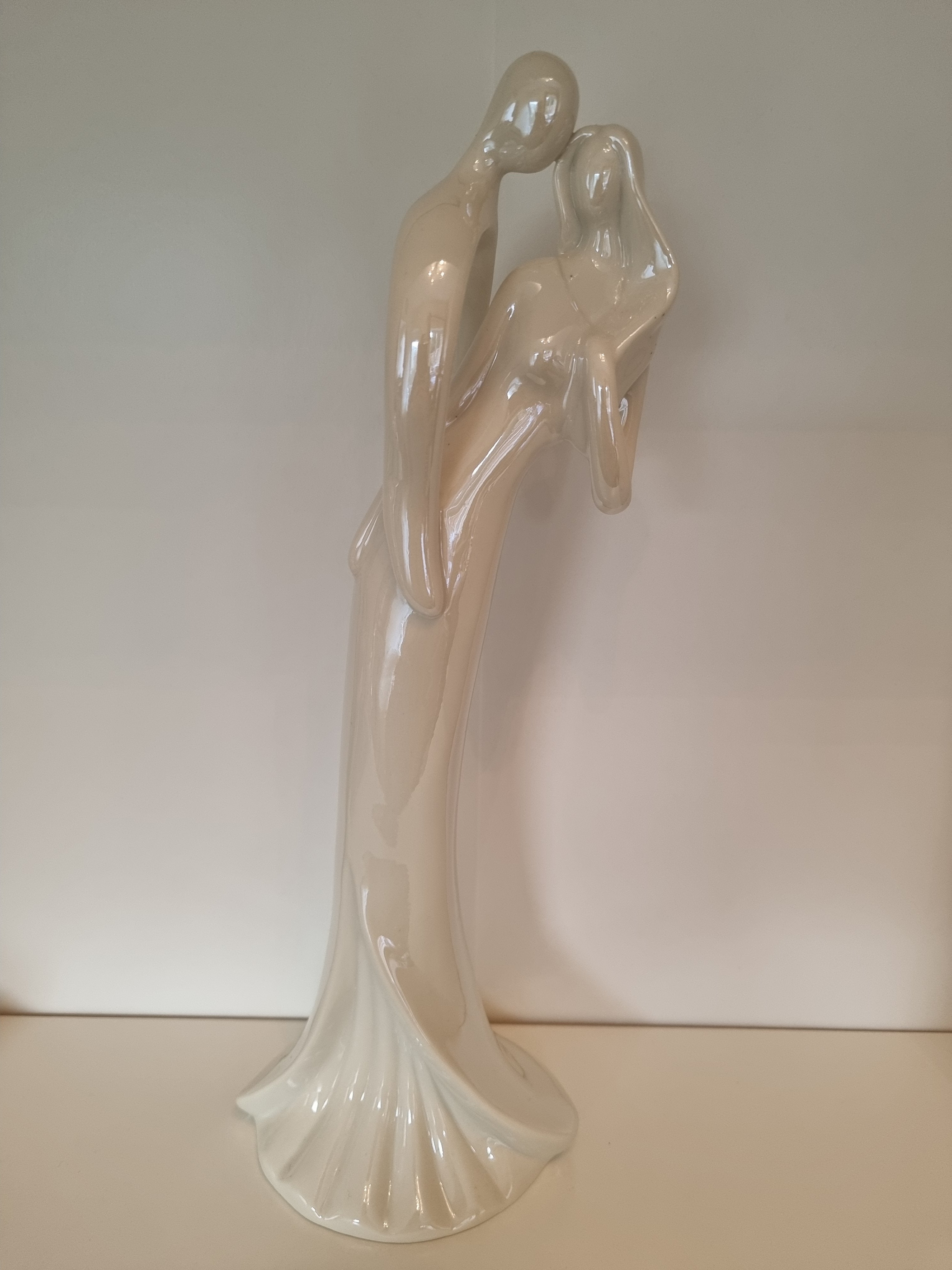2nd - Pearlescent Loving Couple Figurine