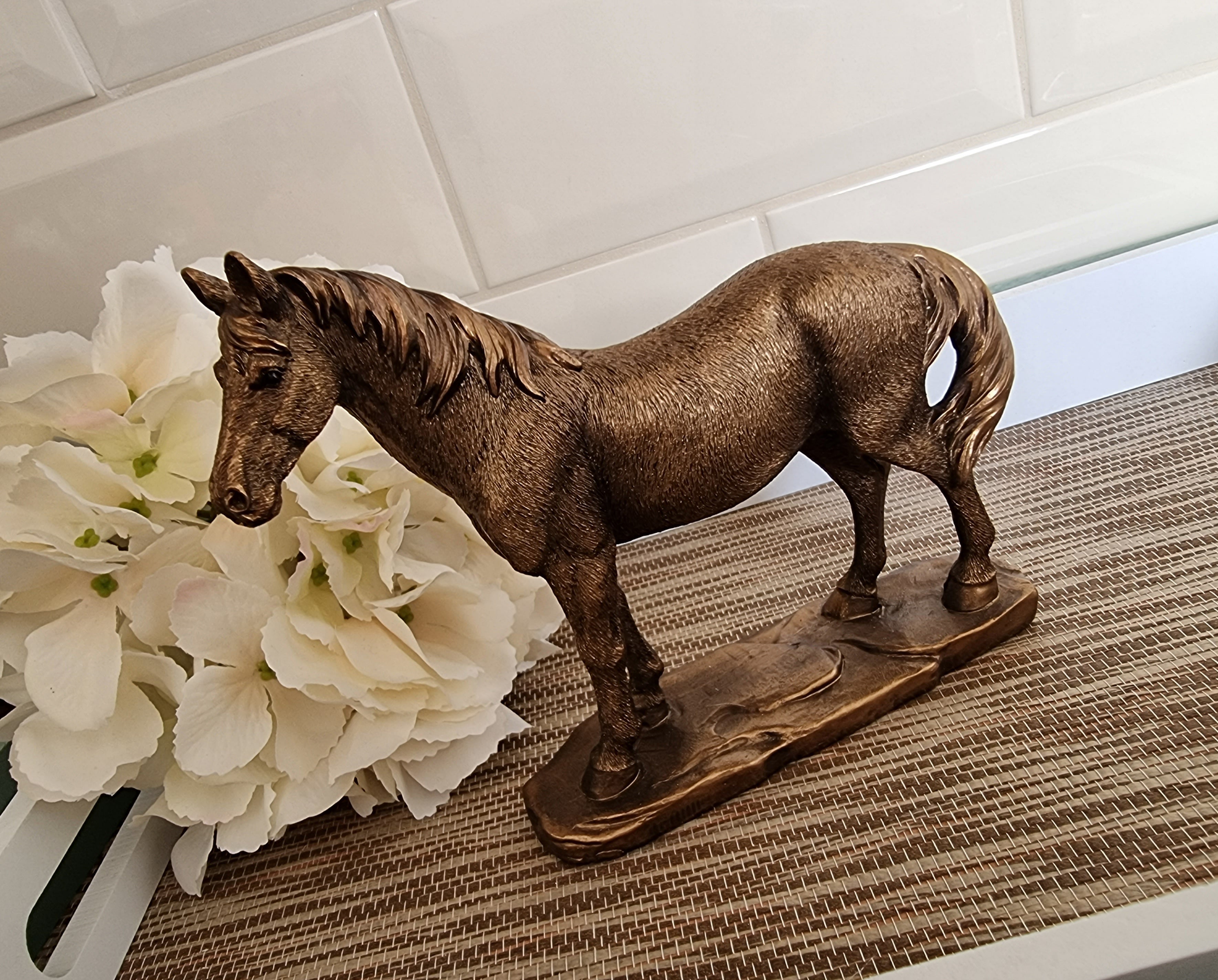 Bronze Standing Horse