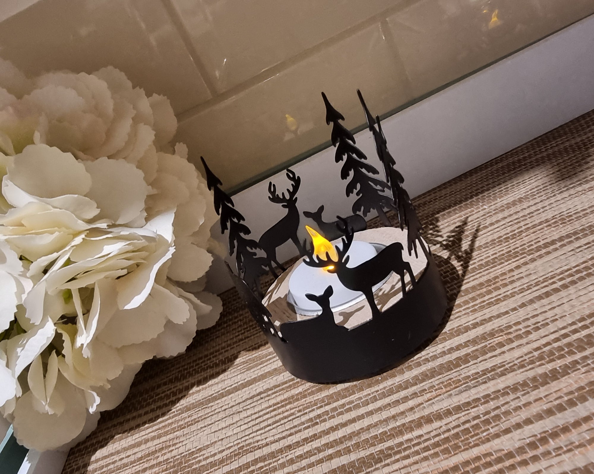 Woodland Stag T-Light Holder