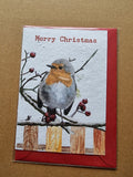 Christmas Robin - Plantable Seed Card