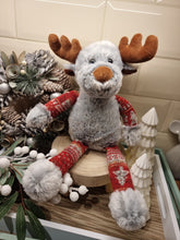 Load image into Gallery viewer, Reindeer Plush Soft Cuddle Toy .

