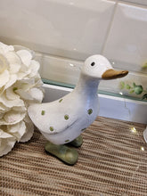 Load image into Gallery viewer, Garden Duck - Polka Dot Green - Small
