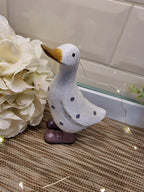 Garden Duck - Polka Dot Lilac - Small