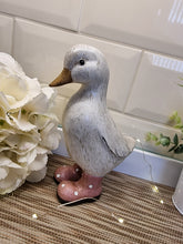 Load image into Gallery viewer, Garden Duck - Polka Dot Pink - Baby
