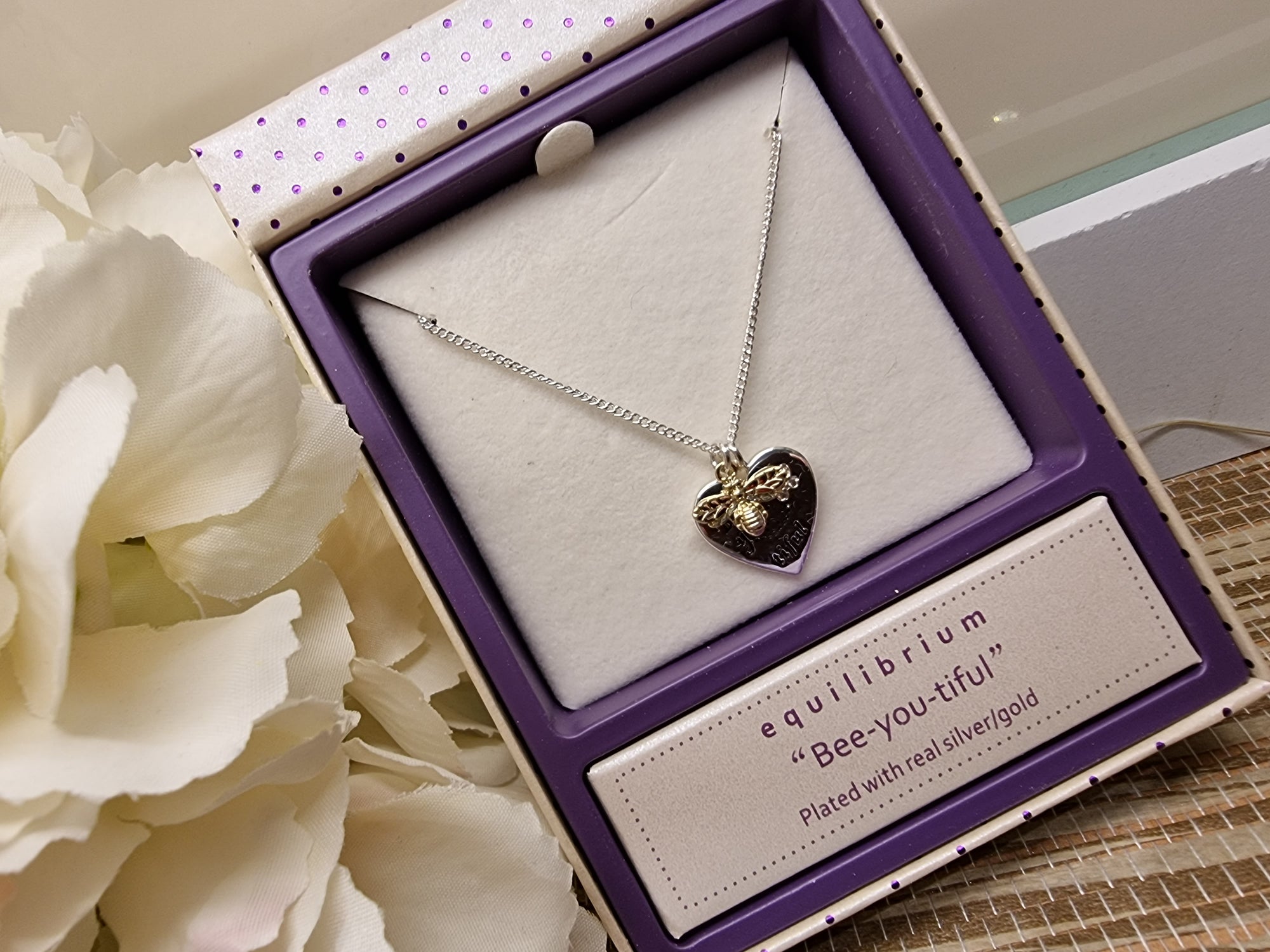 Honey Bee Beautiful - Two Tone Necklace