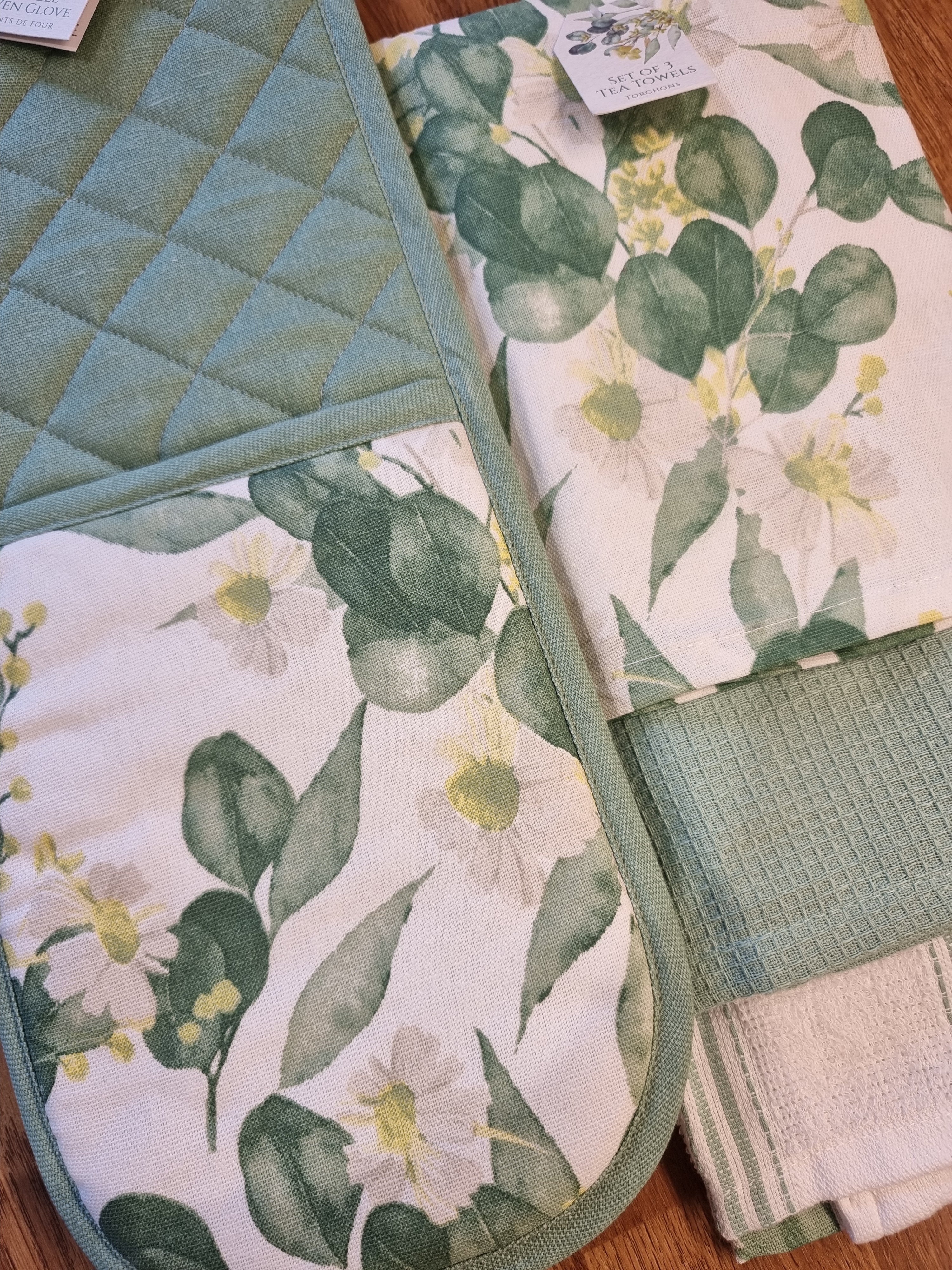 Serenity Set of 3 Tea Towels