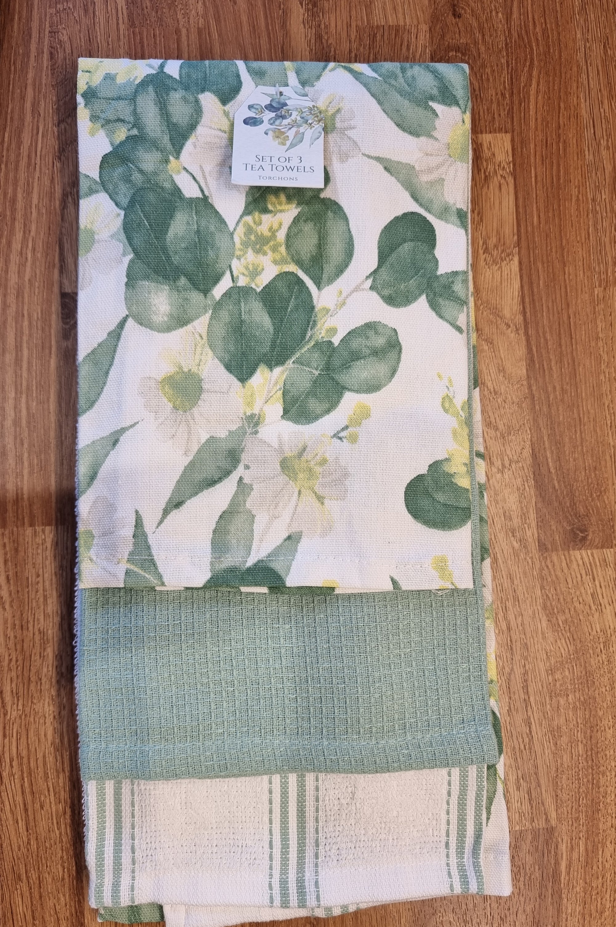 Serenity Set of 3 Tea Towels