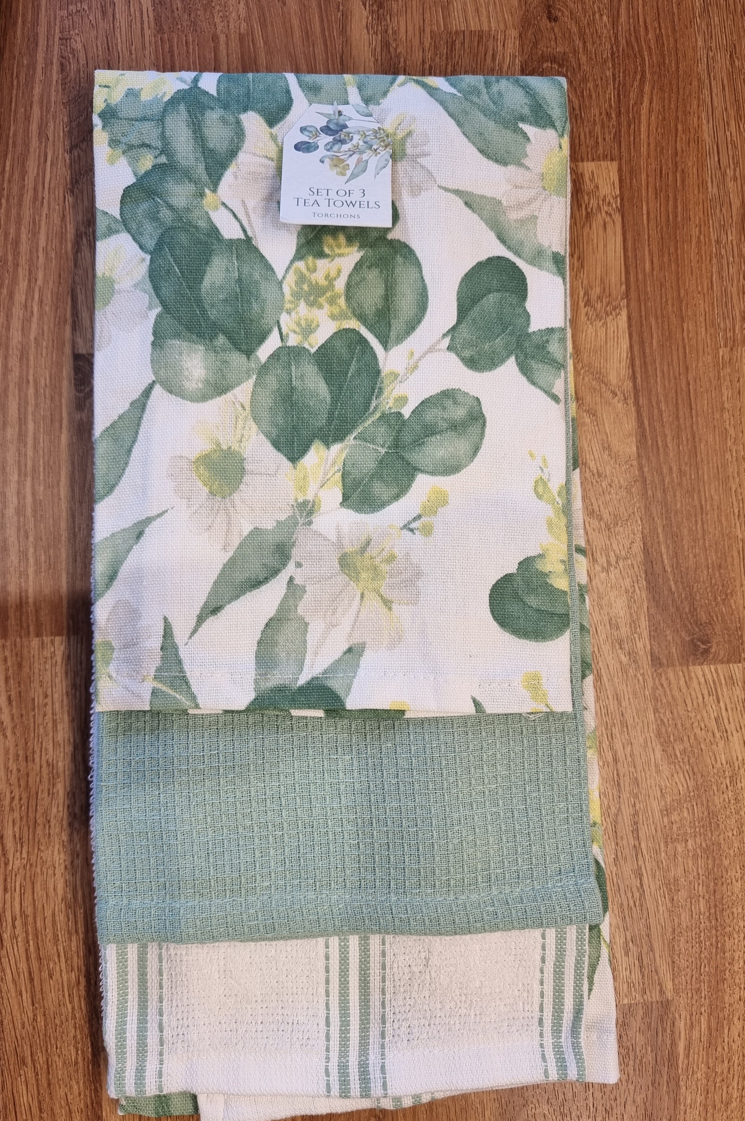 Serenity Set of 3 Tea Towels