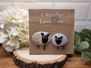 Country Sheep Plaques - 4 To Choose From