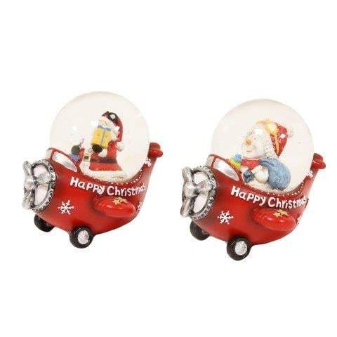 Christmas Snowglobes - Planes