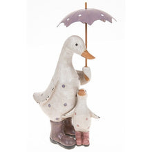 Load image into Gallery viewer, Garden Duck - Polka Dot Lilac - Mum and Baby
