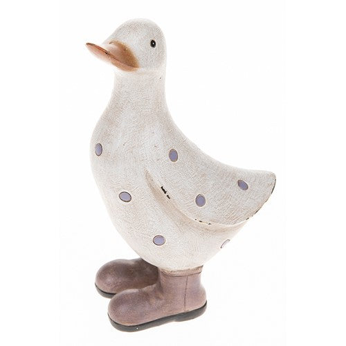 Garden Duck - Polka Dot Lilac - Small