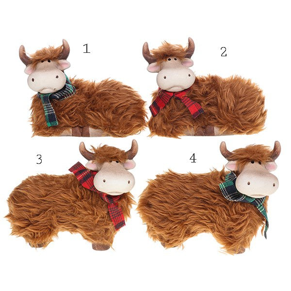 Highland Cows / Cow Fluffy Figures - Large