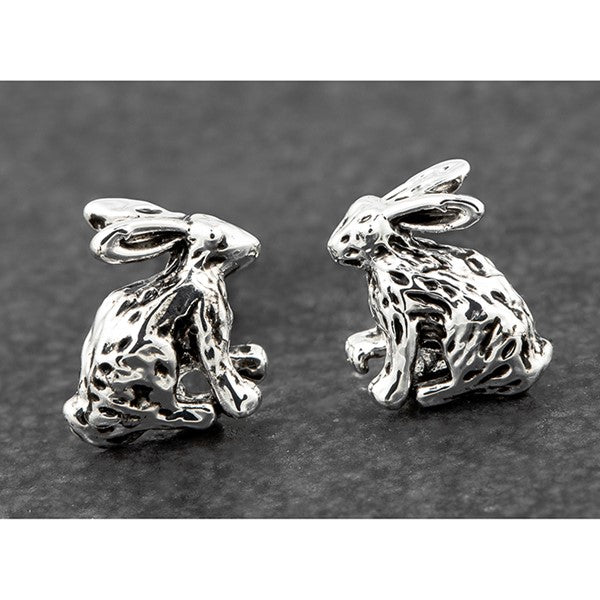 Country Hare Stud Earrings