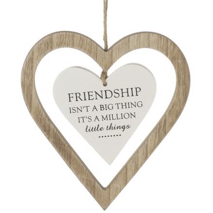 Friendship Hanging Heart - Million Little Things