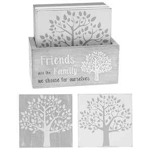 Tree Of Life Coasters - Friends Are The Family We Choose