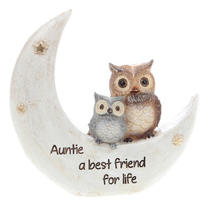 Auntie Best Friends Owls