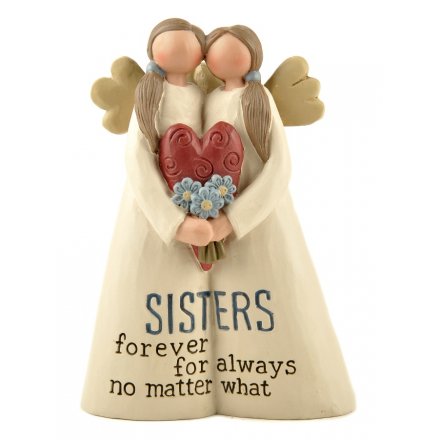 Sister / Sisters Forever Angel Ornament