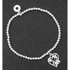 2nd Graceful Snowdrops - Silver Plated Bracelet