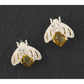 Honey Bee Detailed Bee Earrings