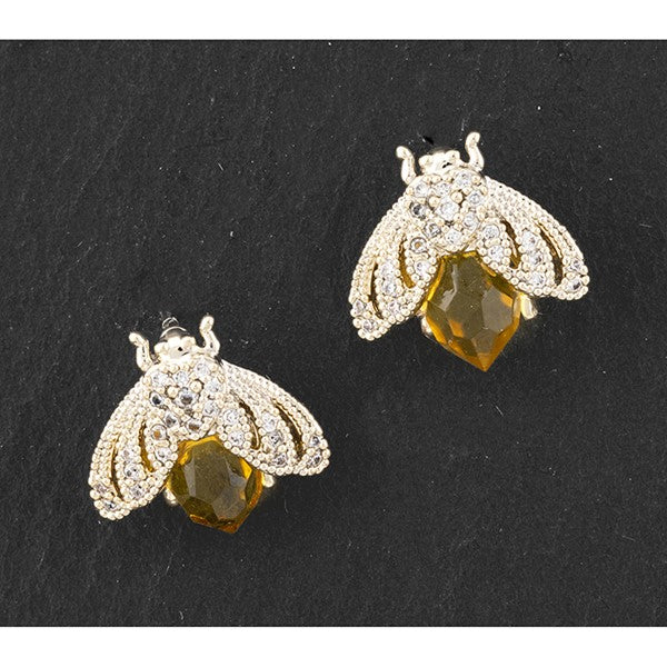Honey Bee Detailed Bee Earrings