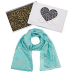 Boxed Scarf - Trees
