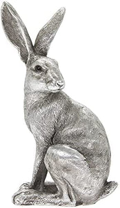 Silver Sitting Hare - Small