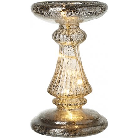 LED Antique Gold Candelabra