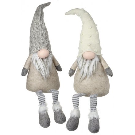 Grey & Beige Gonks - Shelf Sitters
