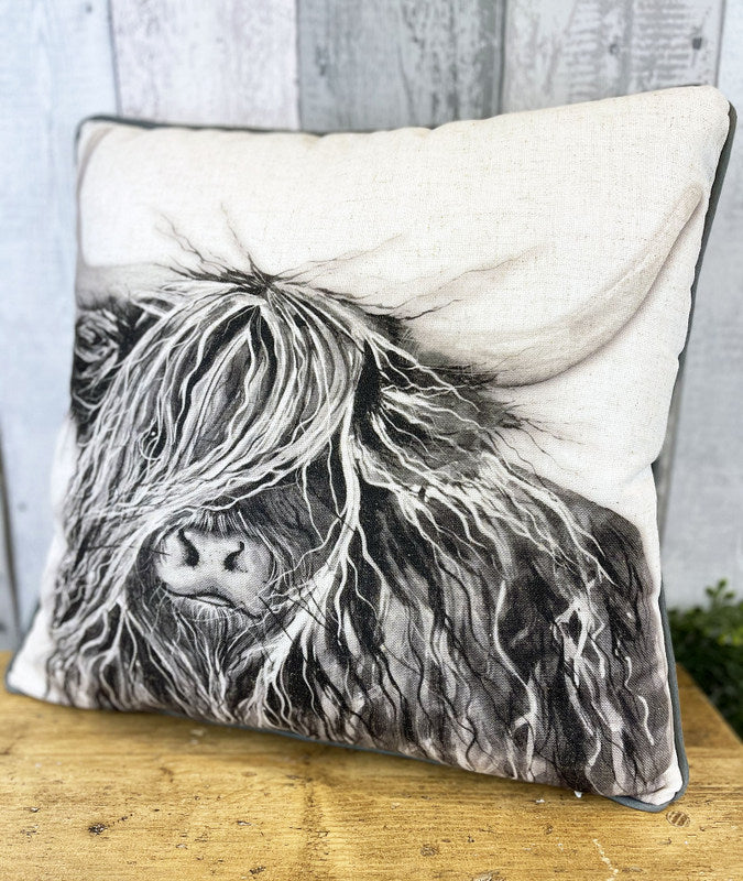 Highland Cow Cushion