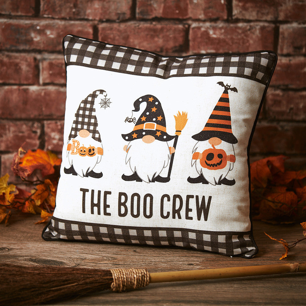 The Boo Crew Witch Cushion