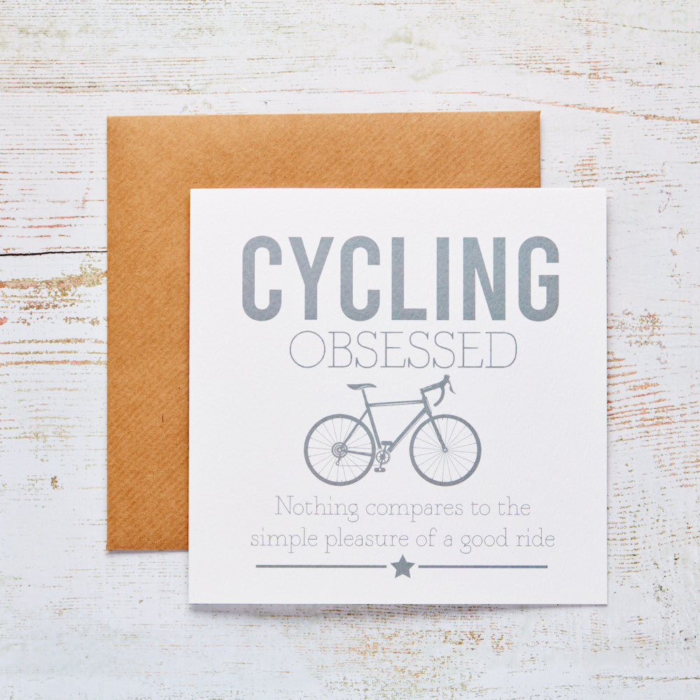 Cycling Obsessed Card Birthday