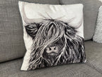 Highland Cow Cushion