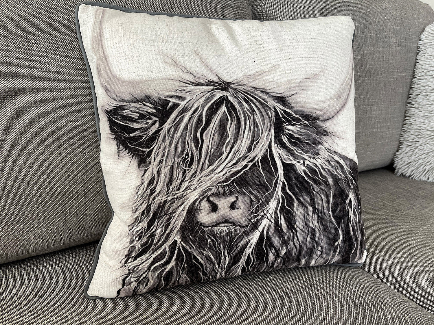 Highland Cow Cushion