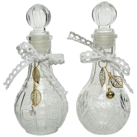 Vintage Inspired Glass Bottle
