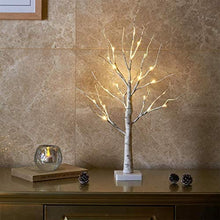 Load image into Gallery viewer, Birch Tree With 24 Warm LED Lights
