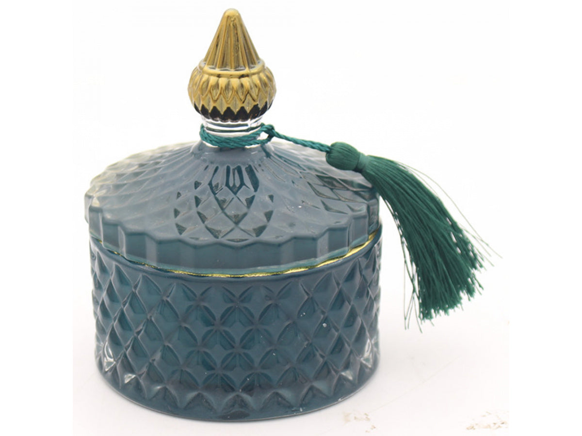 Desire Green Diamond Candle - Lime & Basil